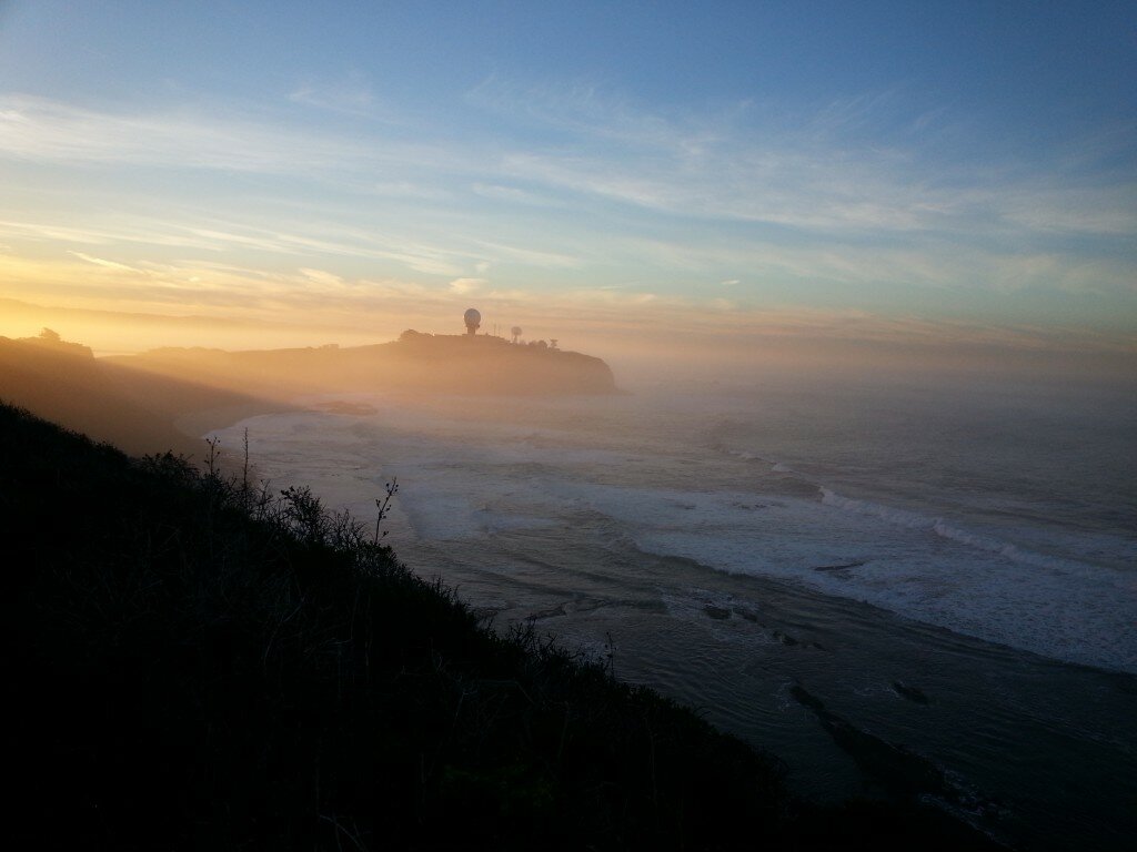 half moon bay sunrise 